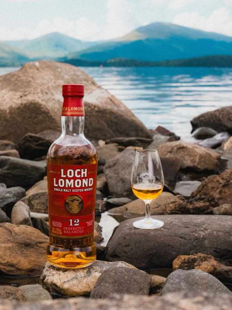 Loch lomond whisky bottle by Loch Lomond