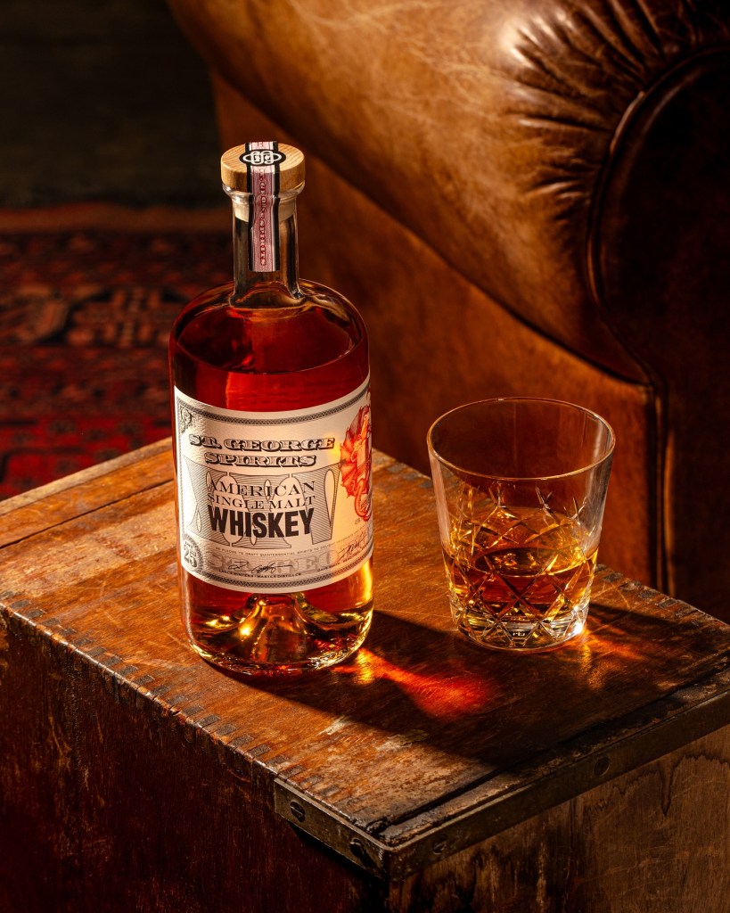 St Geroge American single malt whiskey